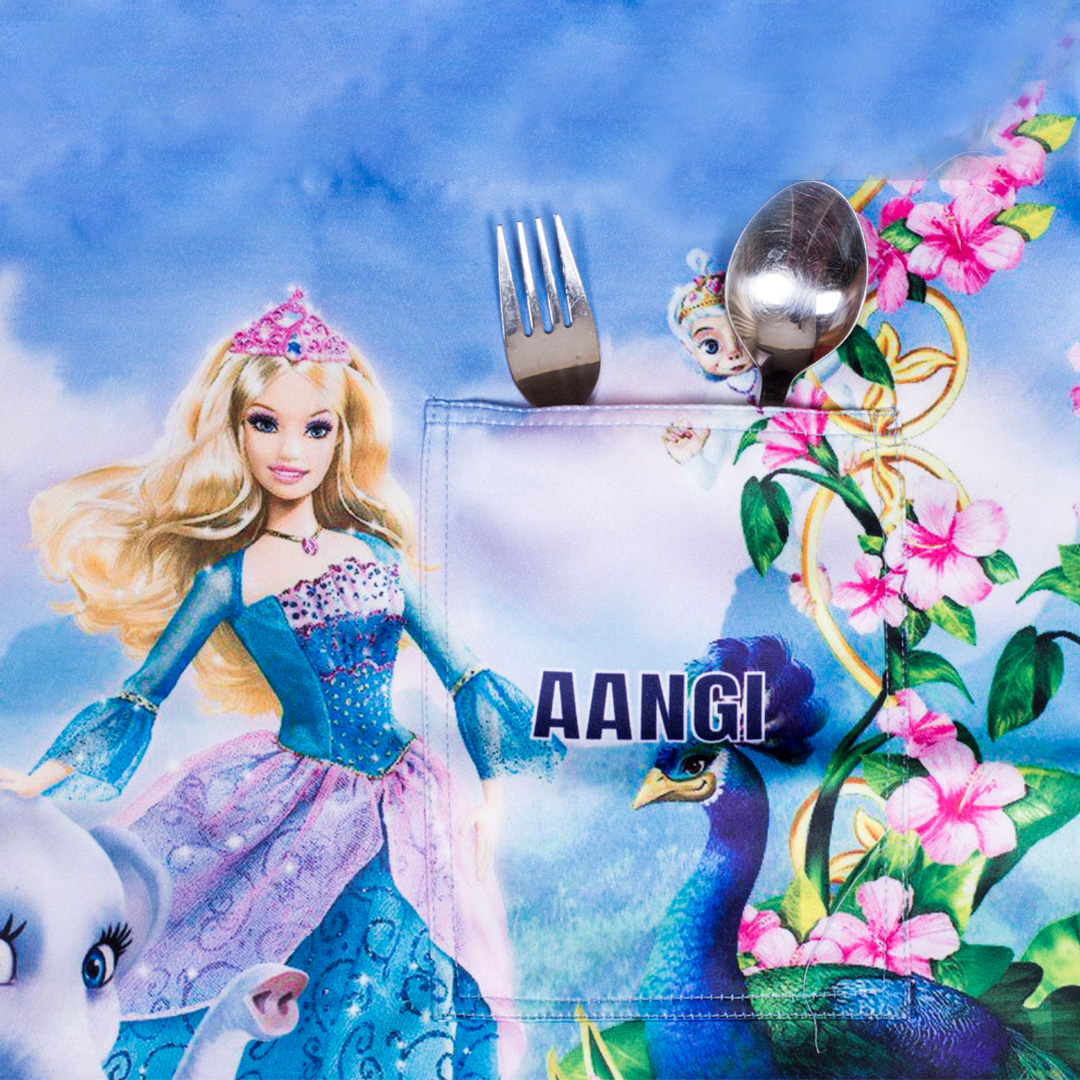 Personalized Princess Theme Meal Mat